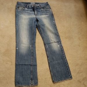 Armani Exchange distressed Jean